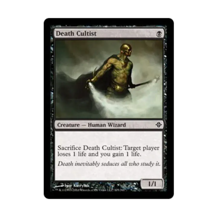 CCG Культист Смерти (клавиша C), MTG - Rise of the Eldrazi
CCG Культист Смерти (клавиша C), MTG - Rise of the Eldrazi