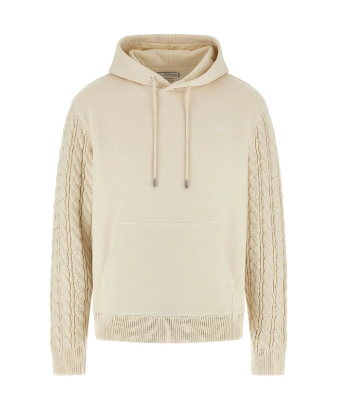 Худи цвета слоновой кости с контрастными рукавами Guess, белый
Худи цвета слоновой кости с контрастными рукавами Guess, белый