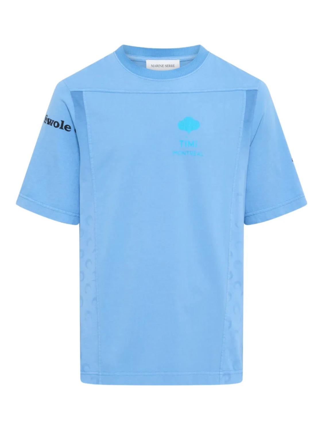 Marine Serre футболка с графичным принтом, синий
Marine Serre футболка с графичным принтом, синий