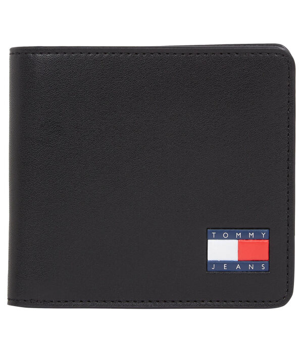 Кошелек мужской Tommy Jeans с логотипом, черный
Кошелек мужской Tommy Jeans с логотипом, черный