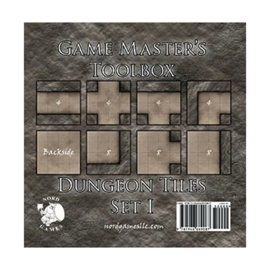 Набор плиток подземелий 1, Gaming Accessories (Nord Games)
Набор плиток подземелий 1, Gaming Accessories (Nord Games)