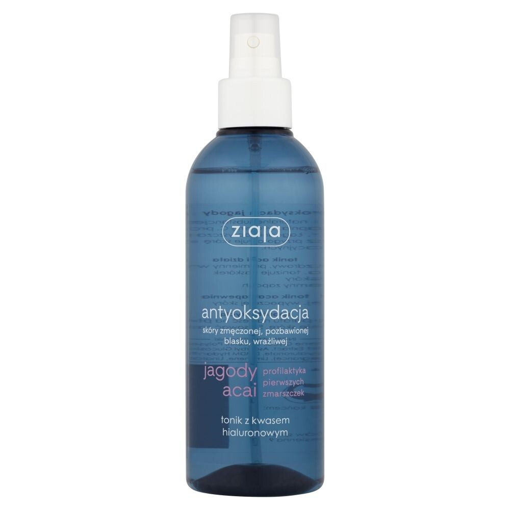 Ziaja Antyoksydacja Jagody Acai Тоник для лица, 200 ml
Ziaja Antyoksydacja Jagody Acai Тоник для лица, 200 ml