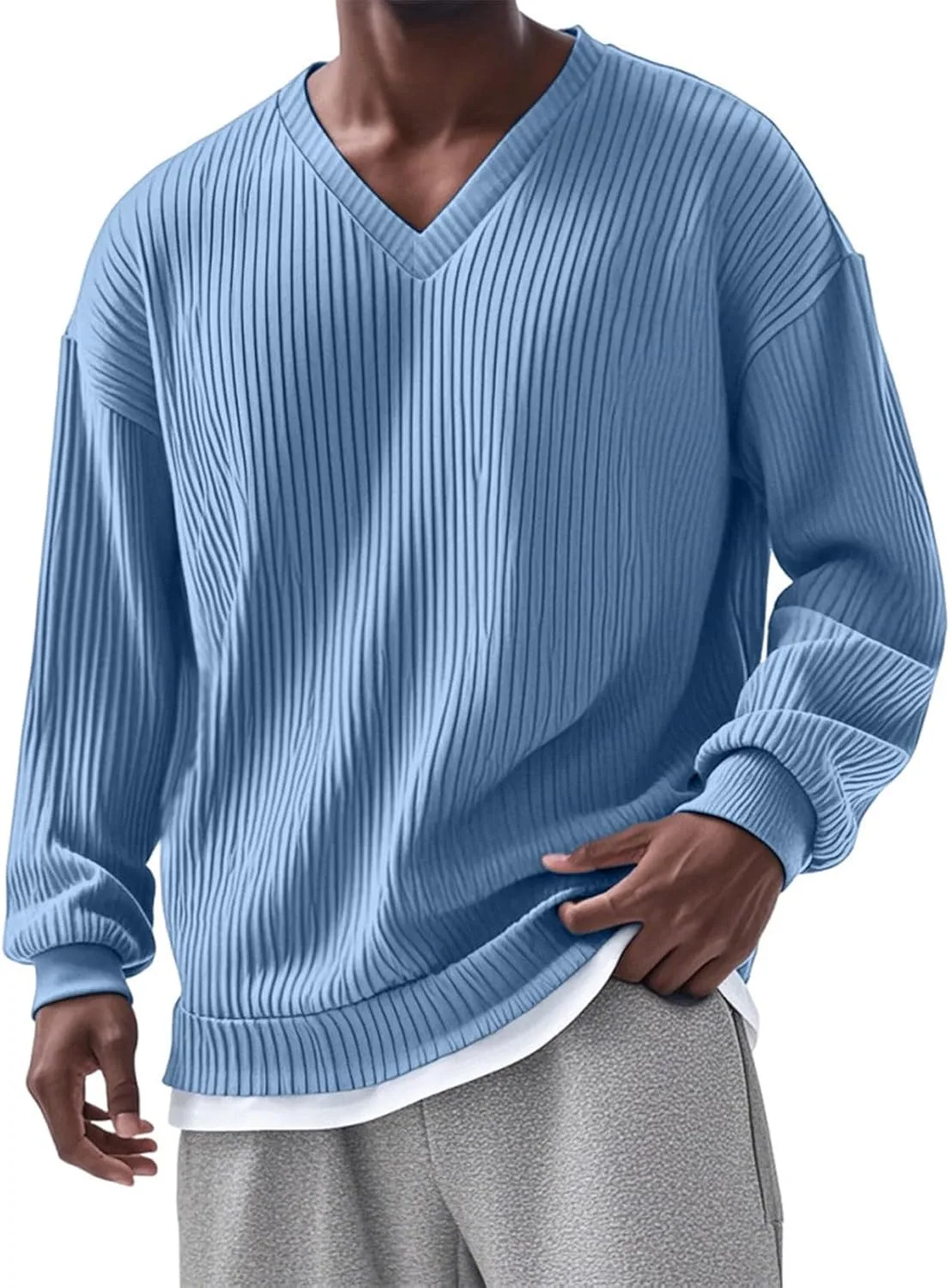 Мужская футболка-поло Henley Big and Tall с длинным рукавом, классический V-образный вырез, Casual Slim Fit tobchonp
Мужская футболка-поло Henley Big and Tall с длинным рукавом, классический V-образный вырез, Casual Slim Fit tobchonp