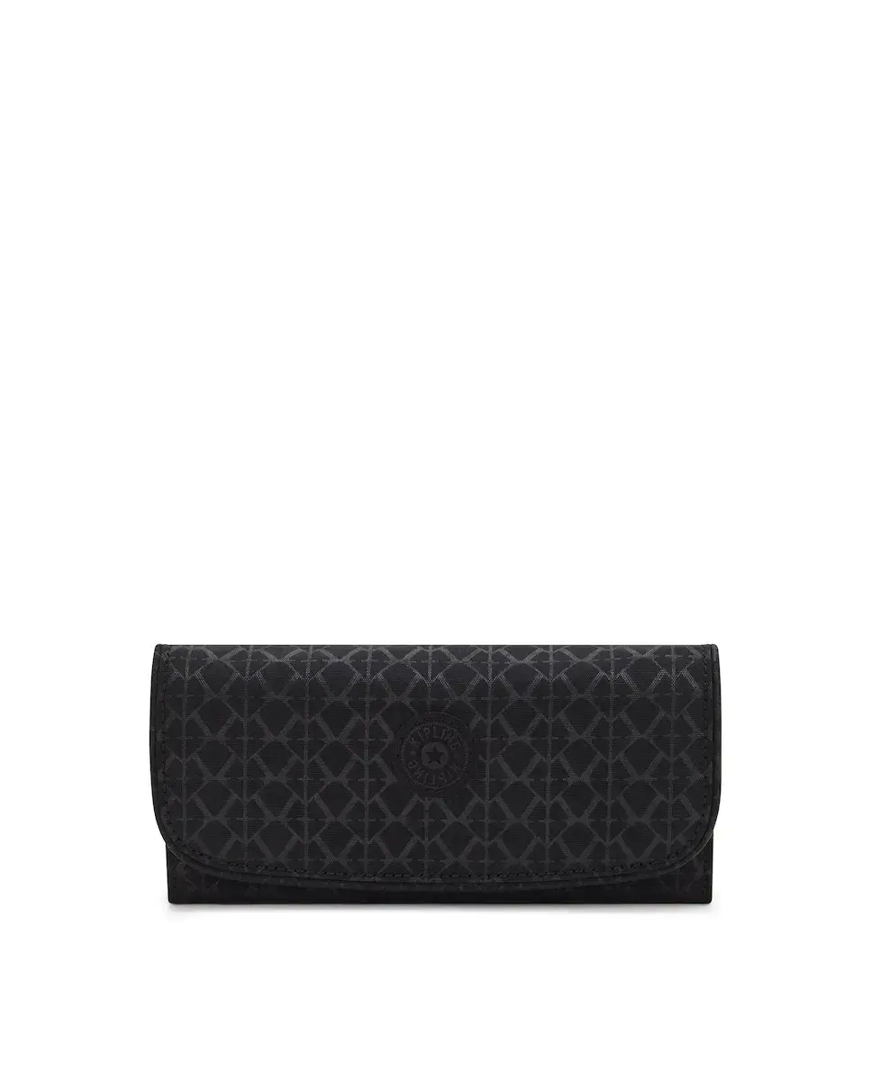Большой женский кошелек с клапаном Kipling, черный
Большой женский кошелек с клапаном Kipling, черный