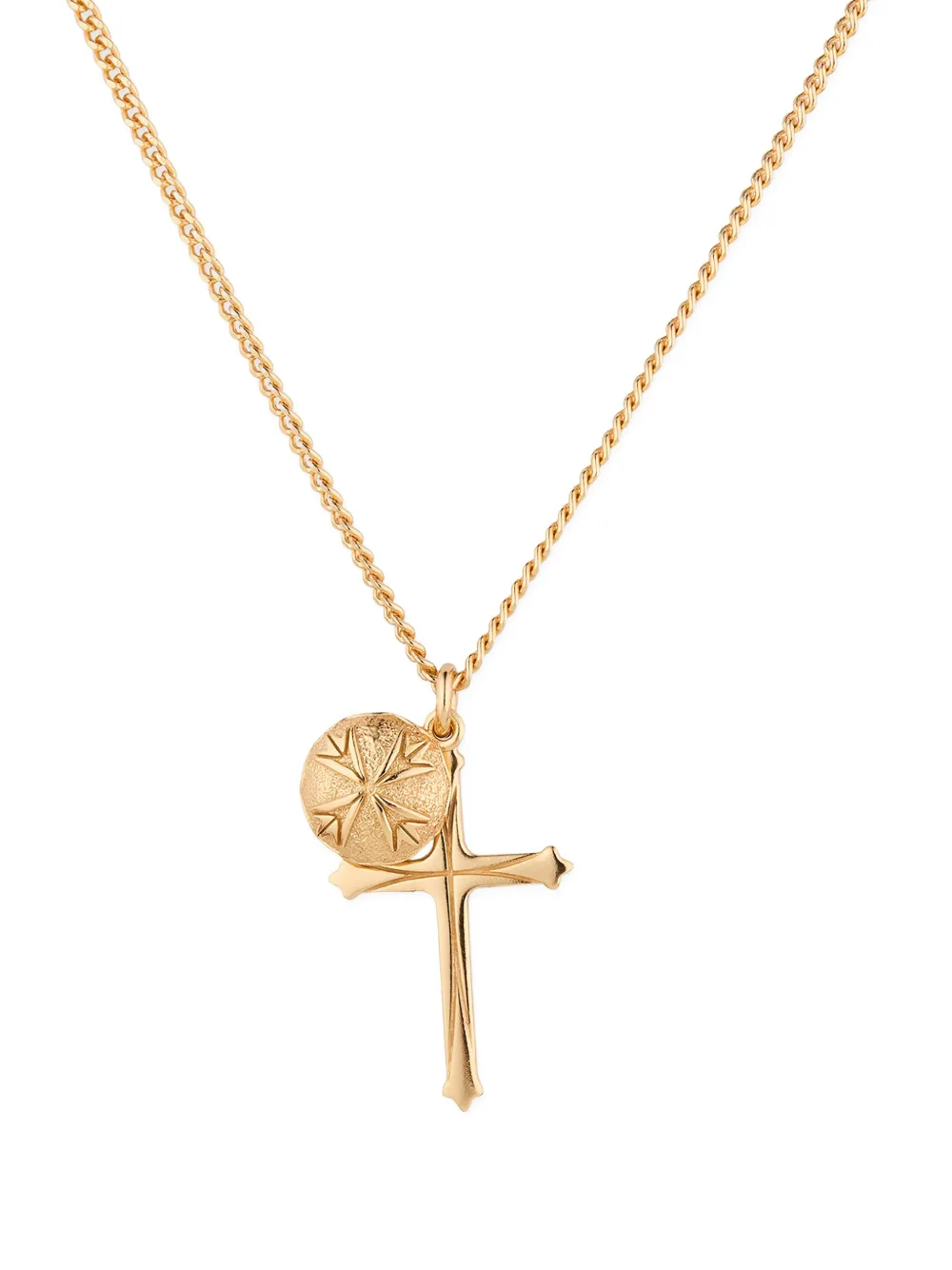 Крестик с логотипом Scudo на цепочке Emanuele Bicocchi, золотистый
Крестик с логотипом Scudo на цепочке Emanuele Bicocchi, золотистый