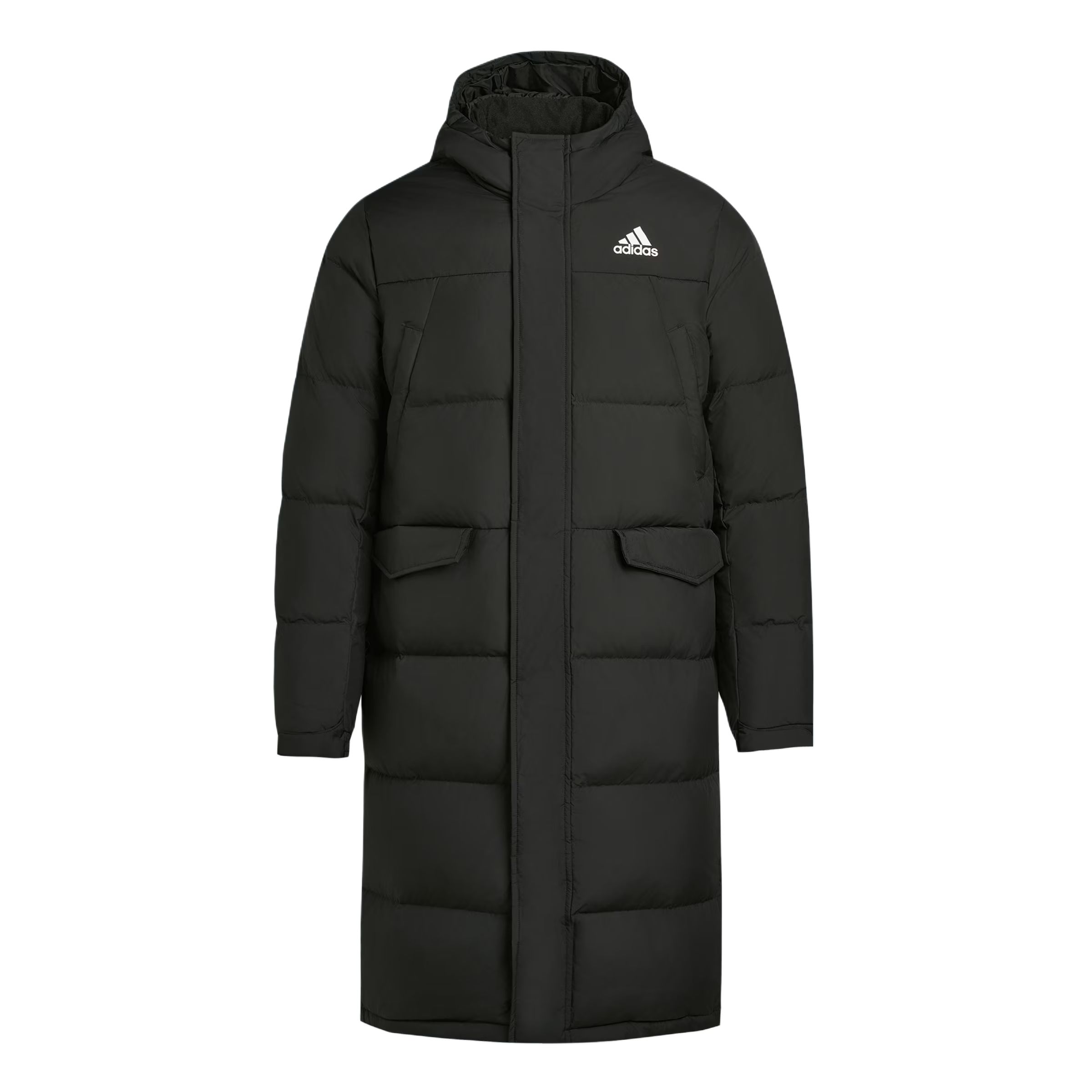 Пуховик 3 stripes мужской Adidas, черный
Пуховик 3 stripes мужской Adidas, черный