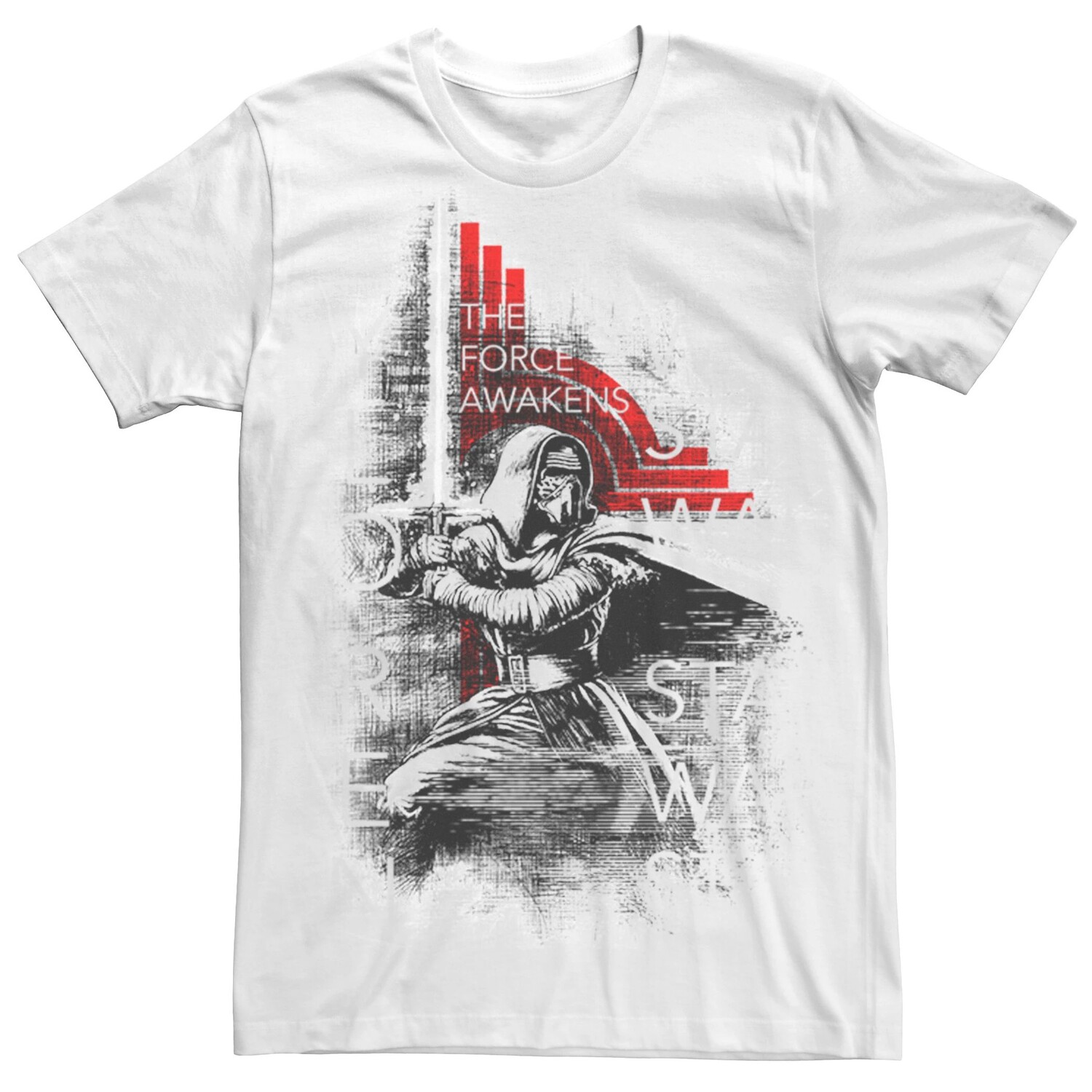 Мужская футболка с портретом в винтажном стиле «Звездные войны Кайло Рен» Licensed Character
Мужская футболка с портретом в винтажном стиле «Звездные войны Кайло Рен» Licensed Character