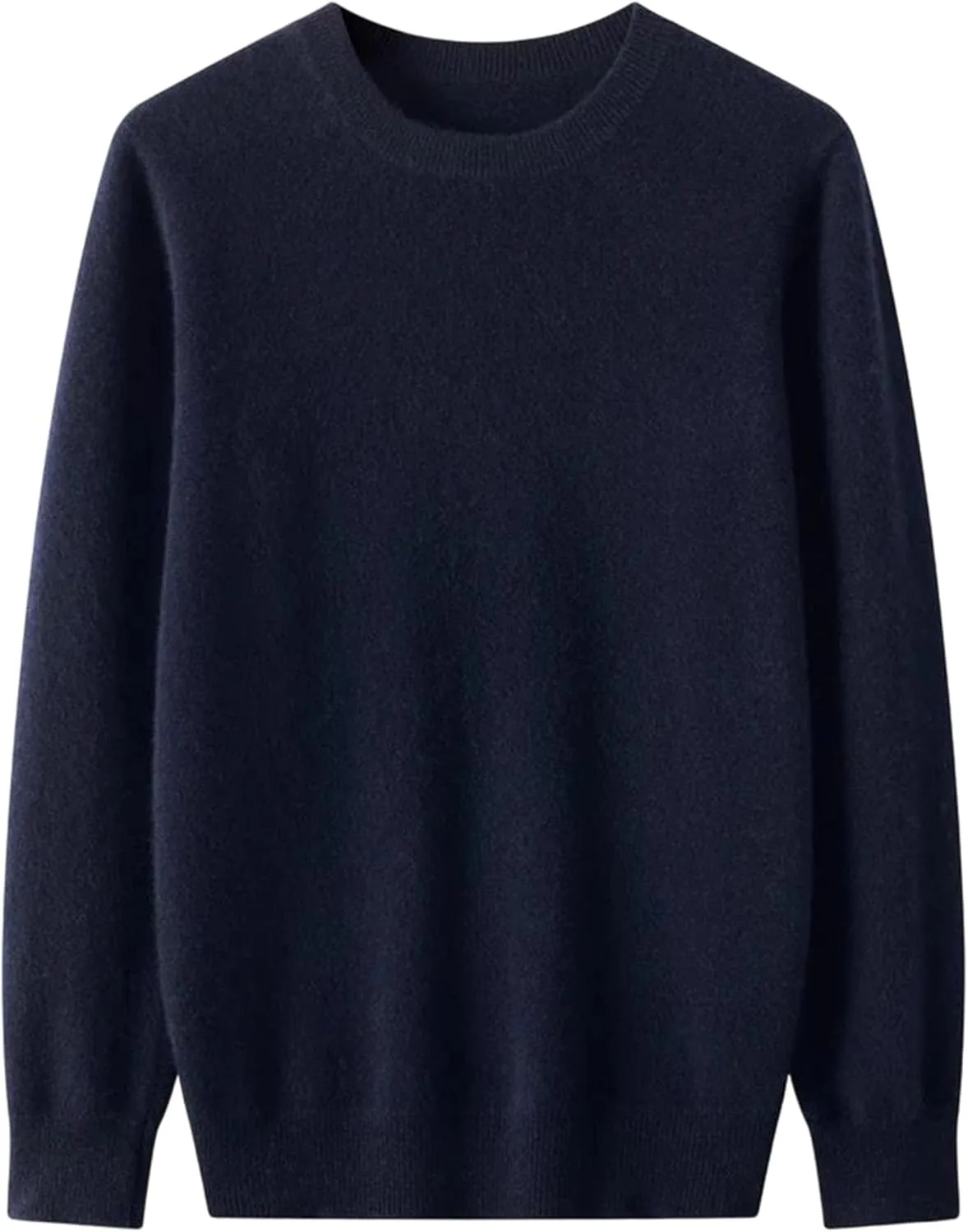 Мужской мягкий теплый свитер из шерсти с круглым вырезом
Мужской мягкий теплый свитер из шерсти с круглым вырезом