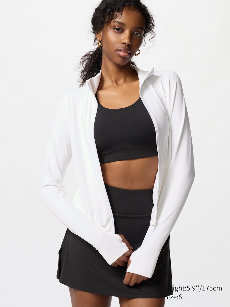 Мягкая куртка airism на молнии Uniqlo, 00 белый
Мягкая куртка airism на молнии Uniqlo, 00 белый