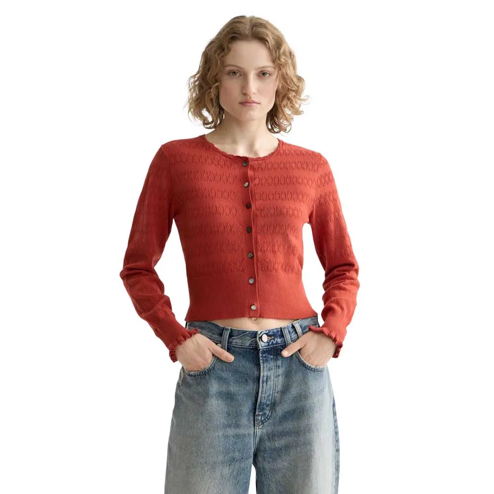 Кардиган Scotch & Soda Pointelle Knitted, оранжевый
Кардиган Scotch & Soda Pointelle Knitted, оранжевый