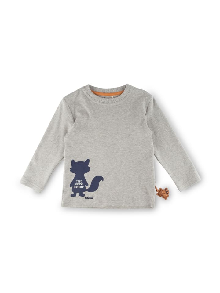 Рубашка с длинным рукавом Sigikid, светло-серый
Рубашка с длинным рукавом Sigikid, светло-серый