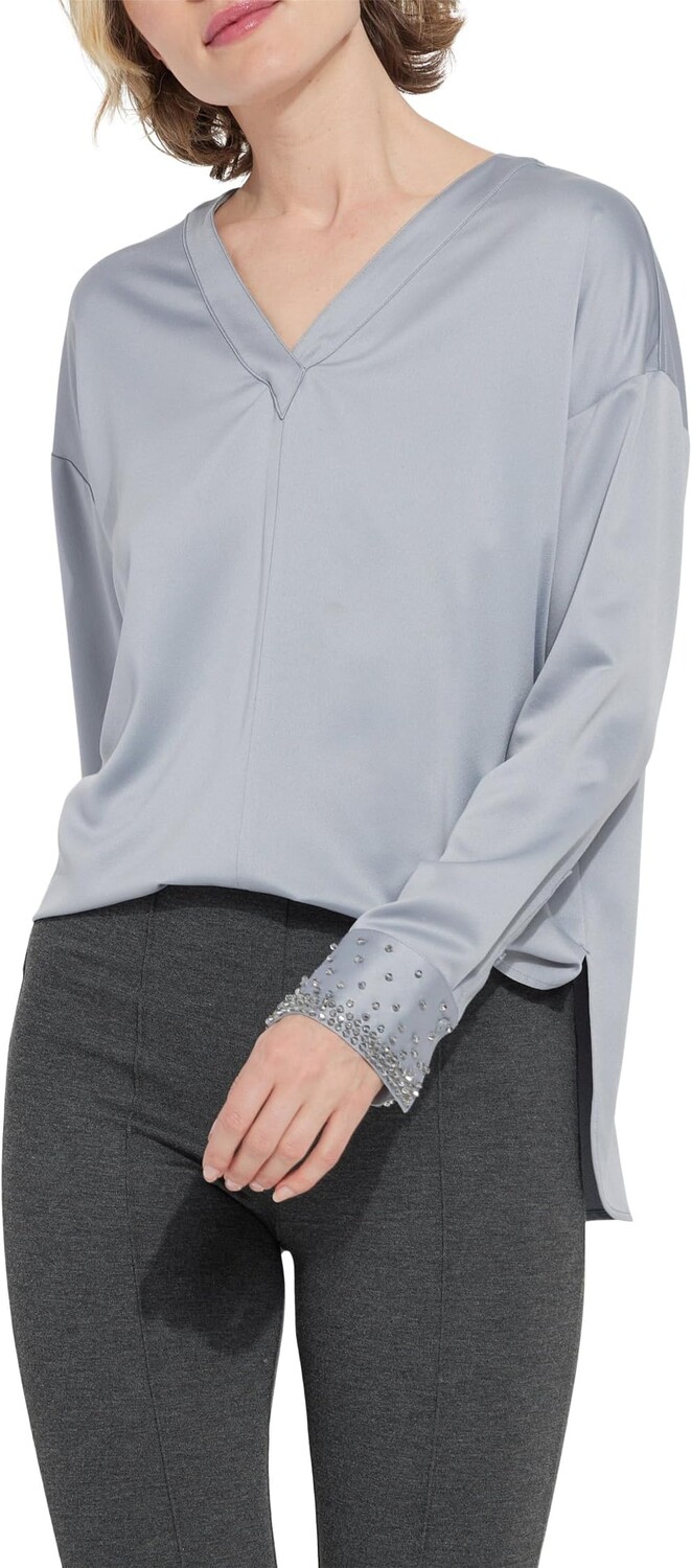 Топ Lysse Iclyn Beaded Satin Top, цвет Blue Fog
Топ Lysse Iclyn Beaded Satin Top, цвет Blue Fog