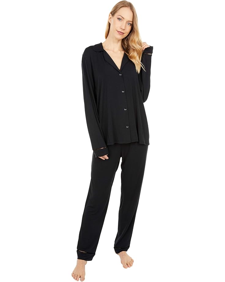 Пижама Eberjey Fiona - The Catnap PJ Set, черный
Пижама Eberjey Fiona - The Catnap PJ Set, черный
