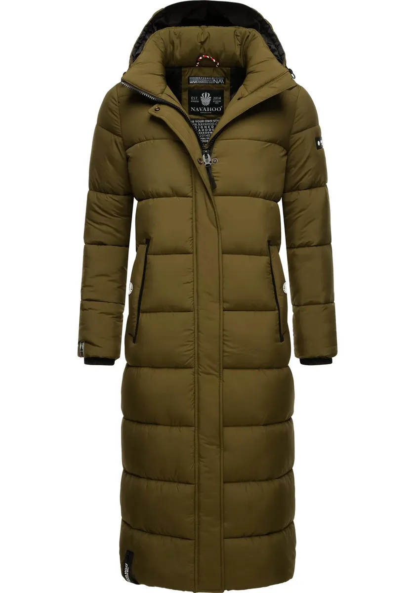 Стеганое пальто Navahoo "Isalie", классическое зимнее пальто со съемным капюшоном, зеленый
Стеганое пальто Navahoo "Isalie", классическое зимнее пальто со съемным капюшоном, зеленый