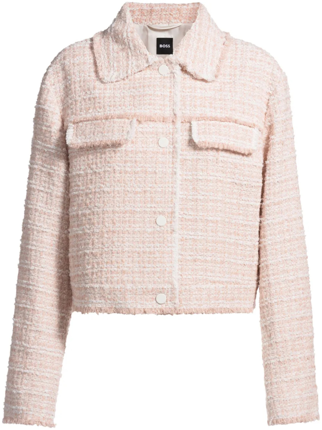 Твидовая куртка BOSS, розовый
Твидовая куртка BOSS, розовый