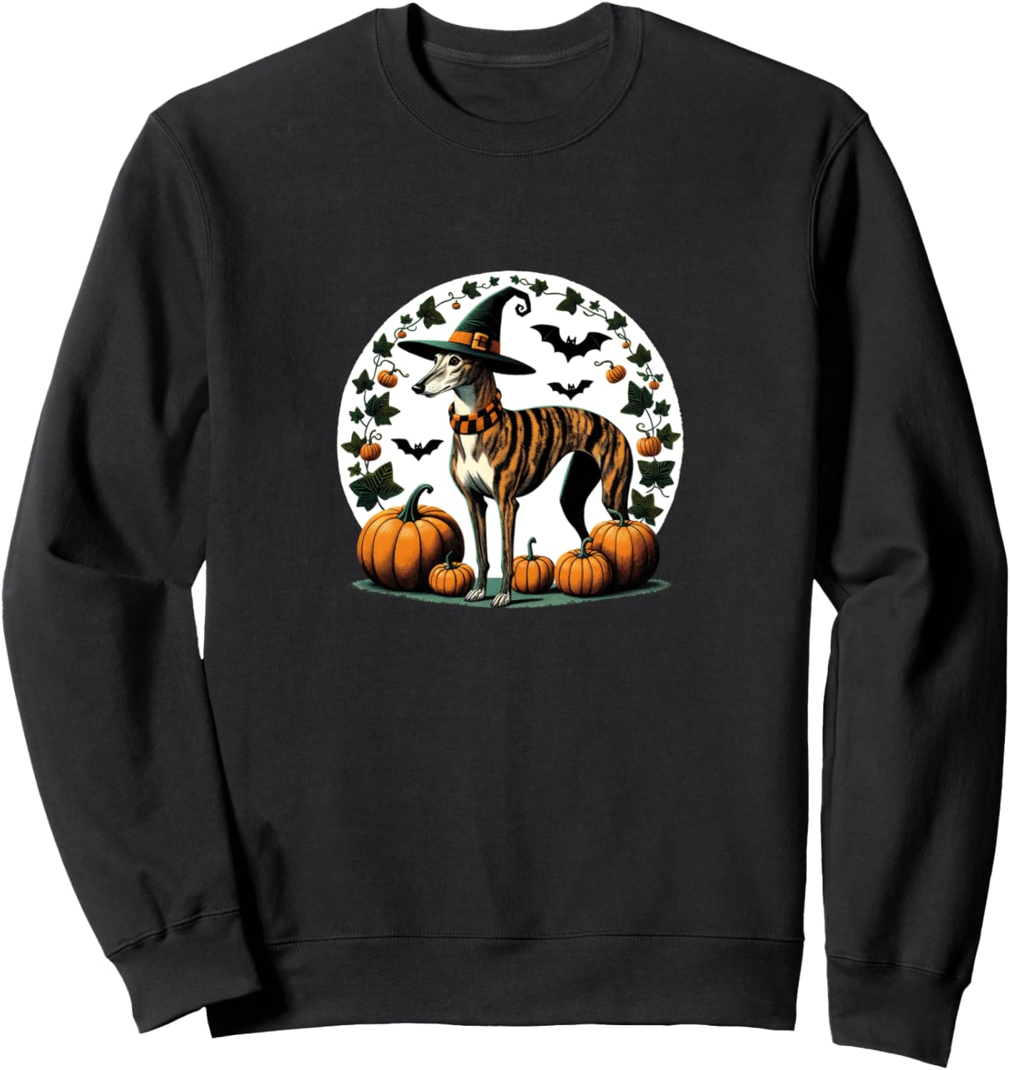 Толстовка с изображением тигровой борзой на Хэллоуин Cat Snugg, черный
Толстовка с изображением тигровой борзой на Хэллоуин Cat Snugg, черный