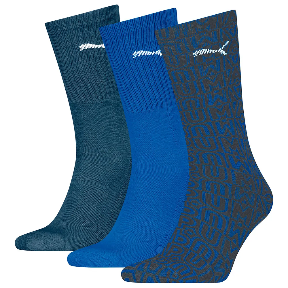 Носки 3 шт Puma Printed crew, синий
Носки 3 шт Puma Printed crew, синий