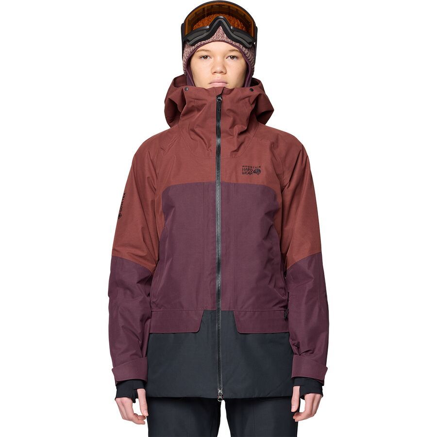 Куртка Mountain Hardwear Cloud Bank GORE-TEX Mountain Hardwear, Bourbon Brown/Blackberry/Black
Куртка Mountain Hardwear Cloud Bank GORE-TEX Mountain Hardwear, Bourbon Brown/Blackberry/Black