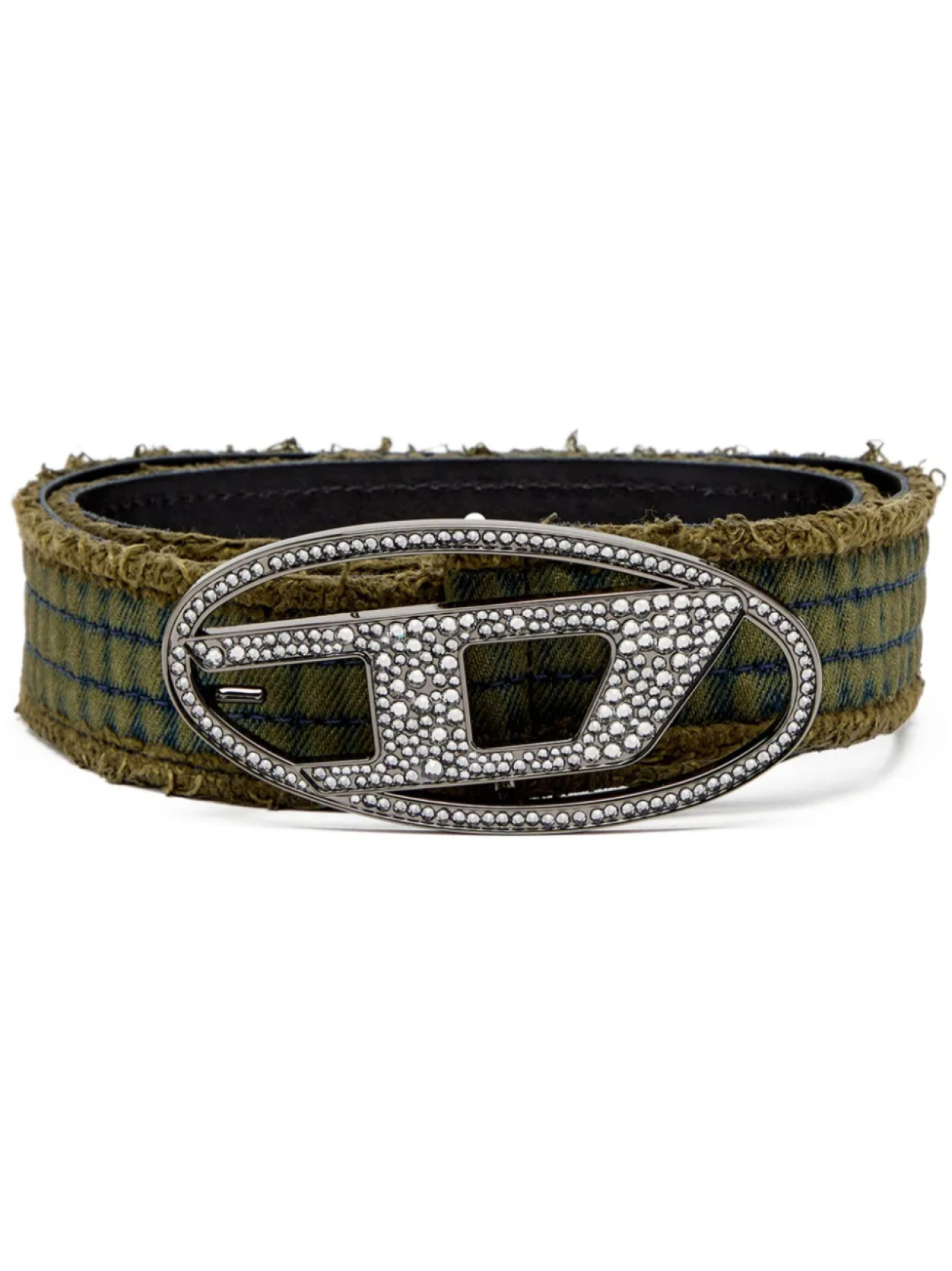 Ремень B-1dr со стразами Diesel, зеленый
Ремень B-1dr со стразами Diesel, зеленый