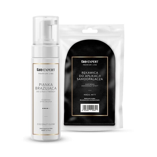 Пена для автозагара + перчатка TanExpert Coconut Glow
Пена для автозагара + перчатка TanExpert Coconut Glow