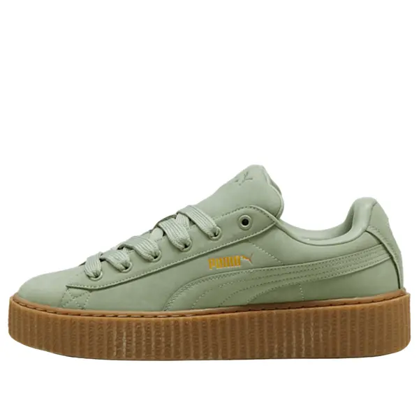 Кроссовки x fenty creeper phatty 'earth tone pack - green fog' Puma, зеленый
Кроссовки x fenty creeper phatty 'earth tone pack - green fog' Puma, зеленый