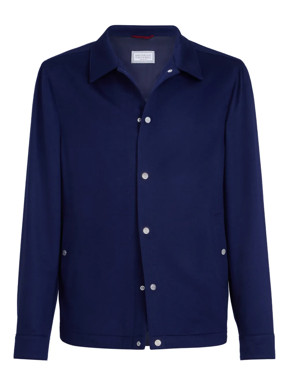 Кашемировая куртка-рубашка Brunello Cucinelli, синий
Кашемировая куртка-рубашка Brunello Cucinelli, синий