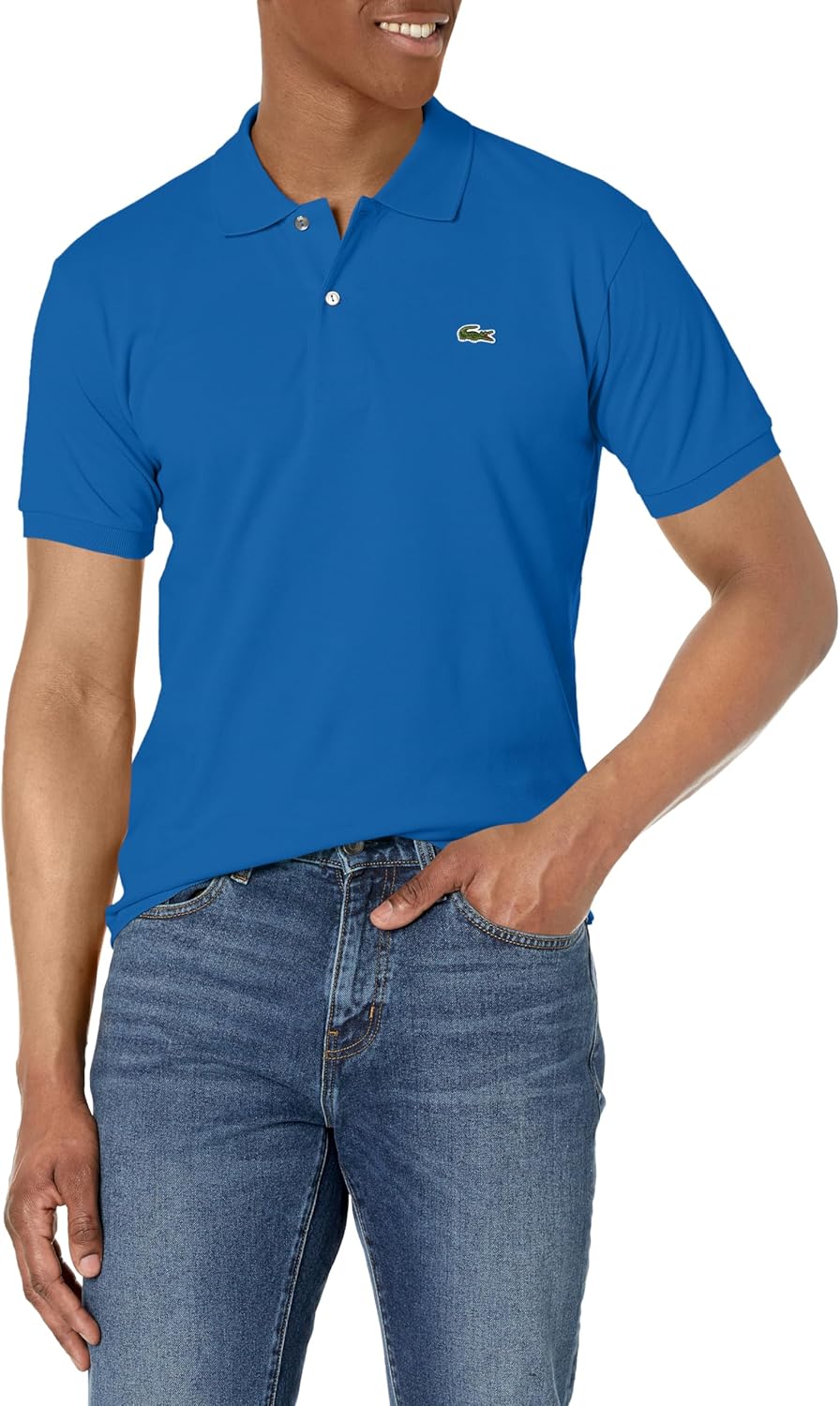 Lacoste мужская оригинальная поло из пике, Cobalight
Lacoste мужская оригинальная поло из пике, Cobalight