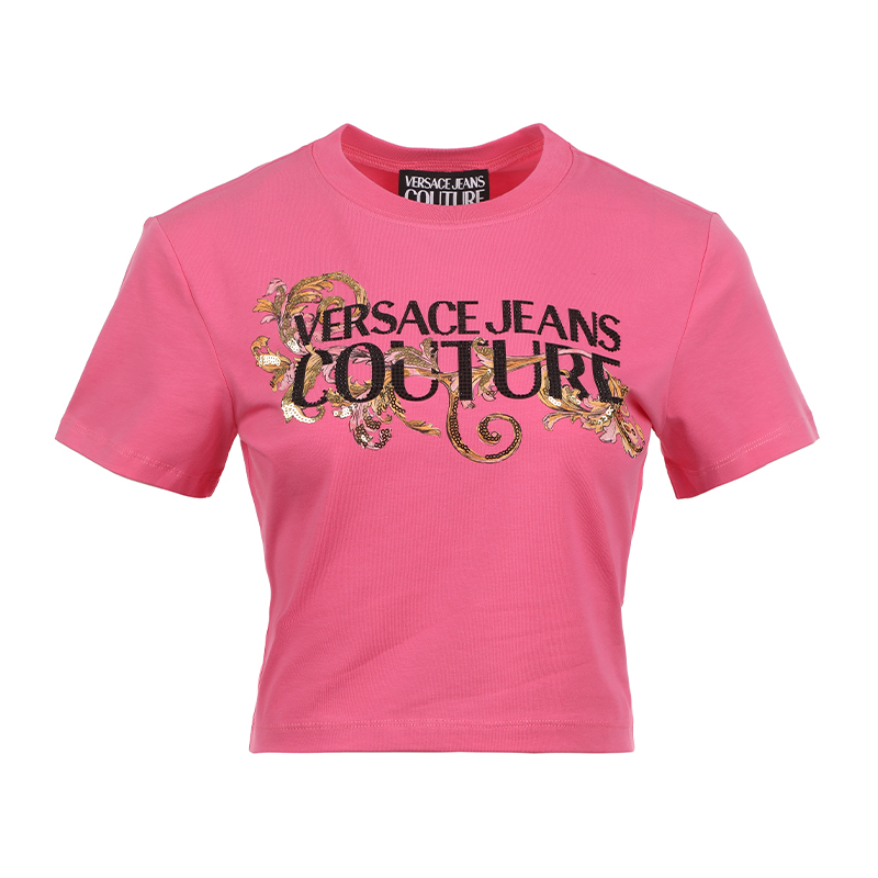 Футболка Crystal Outline Barocco VERSACE JEANS COUTURE, розовый
Футболка Crystal Outline Barocco VERSACE JEANS COUTURE, розовый