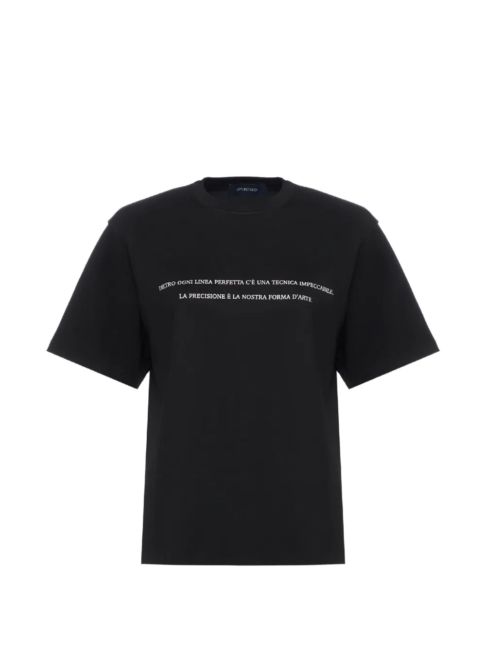 Футболка с круглым вырезом и принтом Sportmax, черный
Футболка с круглым вырезом и принтом Sportmax, черный