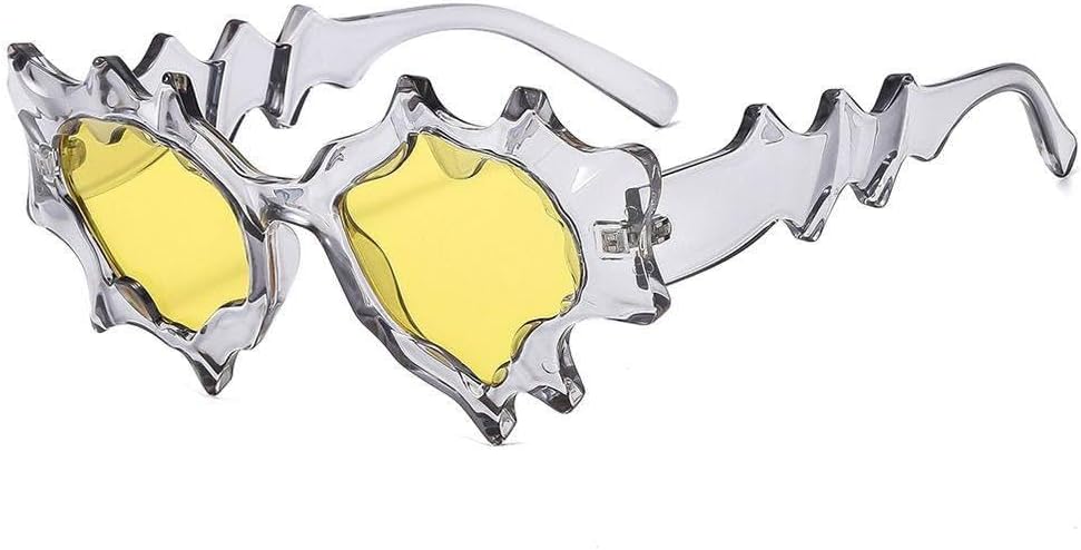 Модные солнцезащитные очки волнообразной формы для женщин, стильные, необычной формы, конфетных цветов, трендовые очки для отдыха на природе и путешествий HYYZZC, Gray
Модные солнцезащитные очки волнообразной формы для женщин, стильные, необычной формы, конфетных цветов, трендовые очки для отдыха на природе и путешествий HYYZZC, Gray