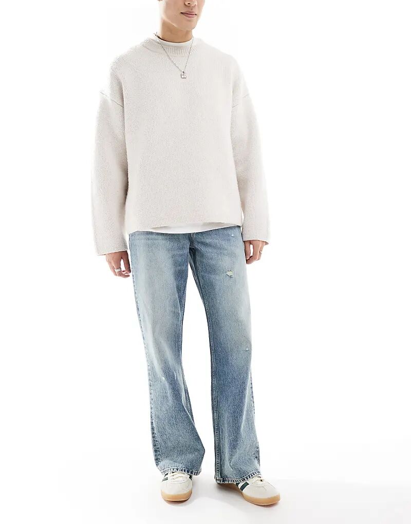 Широкие расклешенные джинсы светло-голубого цвета ASOS DESIGN
Широкие расклешенные джинсы светло-голубого цвета ASOS DESIGN