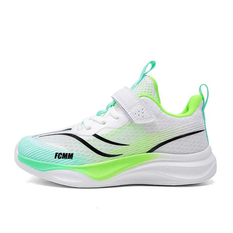Нескользящие, легкие, амортизирующие и дышащие, низкие повседневные кроссовки для детей FCMM, зеленый
Нескользящие, легкие, амортизирующие и дышащие, низкие повседневные кроссовки для детей FCMM, зеленый
