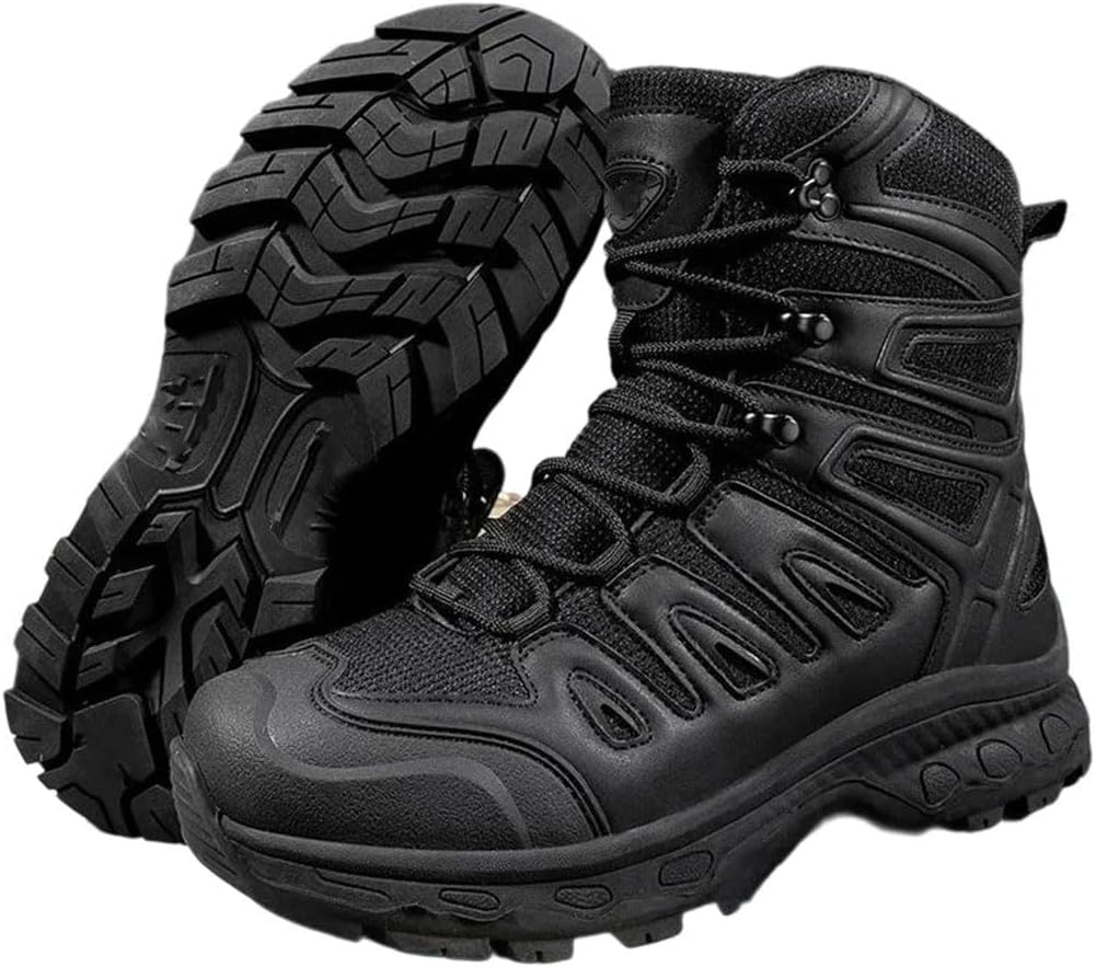 Мужские ботинки, короткие походные обувь, размер плюс, ботинки, тренировочные, для улицы, водонепроницаемые, для скалолазания Generic, черный
Мужские ботинки, короткие походные обувь, размер плюс, ботинки, тренировочные, для улицы, водонепроницаемые, для скалолазания Generic, черный