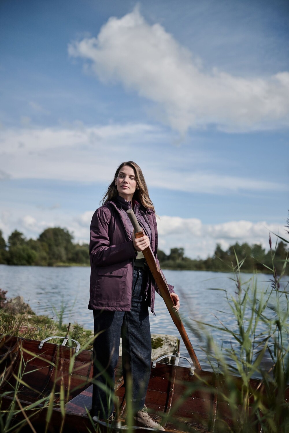 Водонепроницаемая утепленная куртка Broadia Regatta, фиолетовый 
Водонепроницаемая утепленная куртка Broadia Regatta, фиолетовый