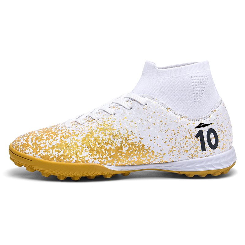 Kuding Унисекс футбольные бутсы высокие розовые/черные/золотые/синие/белые золотой искусственный газон, цвет Gold Turf
Kuding Унисекс футбольные бутсы высокие розовые/черные/золотые/синие/белые золотой искусственный газон, цвет Gold Turf