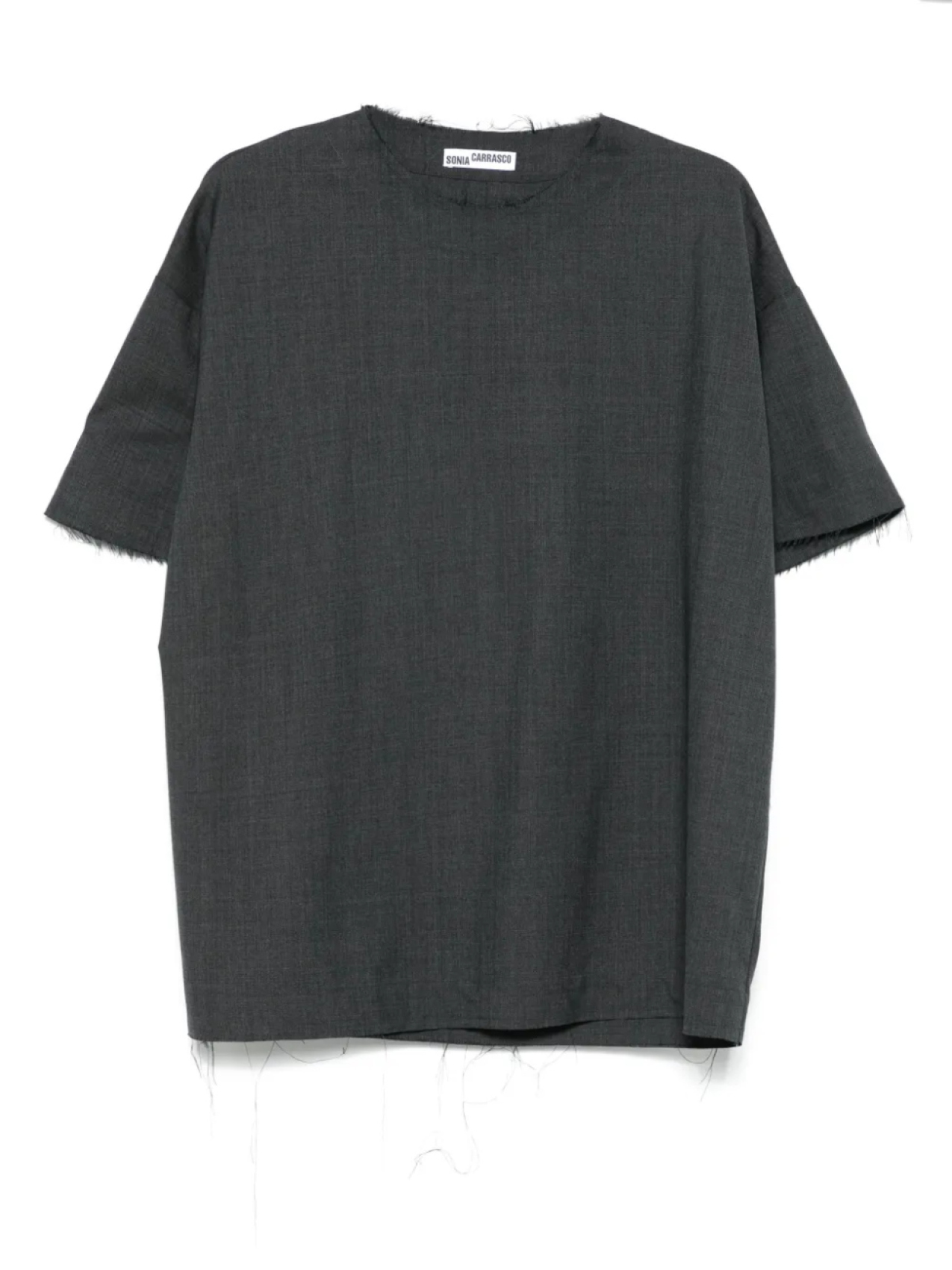 SONIA CARRASCO топ строгого кроя в тонкую полоску, серый
SONIA CARRASCO топ строгого кроя в тонкую полоску, серый