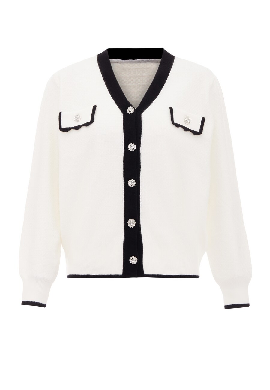 Вязаный кардиган carato, белый
Вязаный кардиган carato, белый