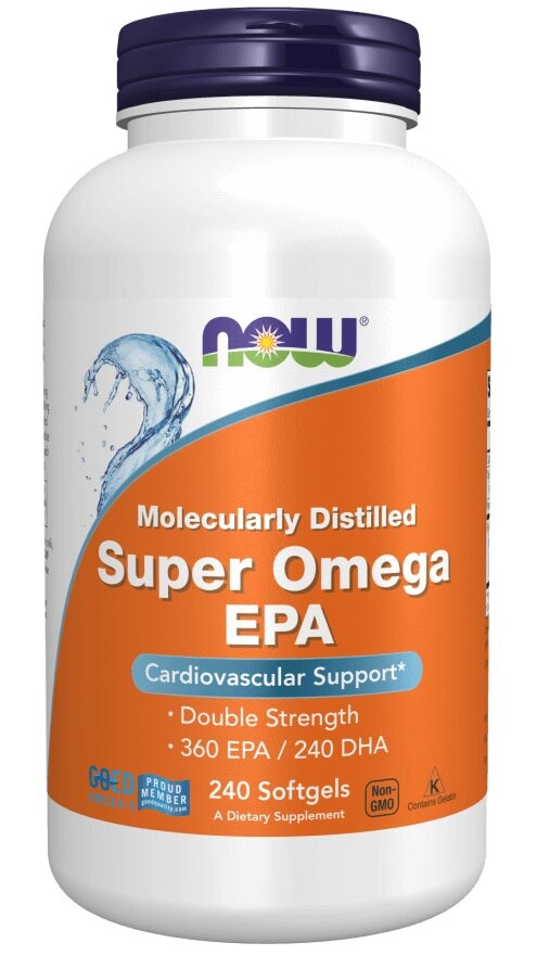 Диетическая добавка Now Foods, Super Omega EPA, 360 мг DHA, 240 капсул
Диетическая добавка Now Foods, Super Omega EPA, 360 мг DHA, 240 капсул