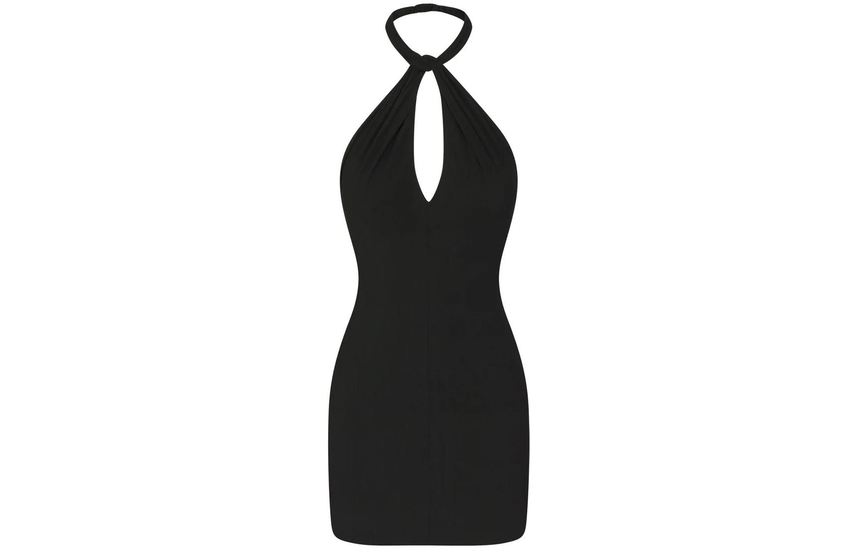 Скимс летнее платье-мини с запахом и сетчатыми вставками без рукавов женское ONYX/Onyx 
Скимс летнее платье-мини с запахом и сетчатыми вставками без рукавов женское ONYX/Onyx