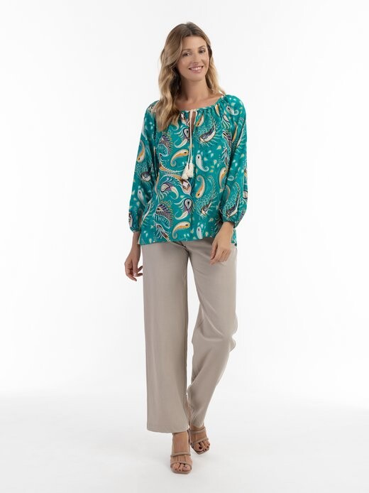 Блузка-Рубашка Usha, бирюзовый
Блузка-Рубашка Usha, бирюзовый