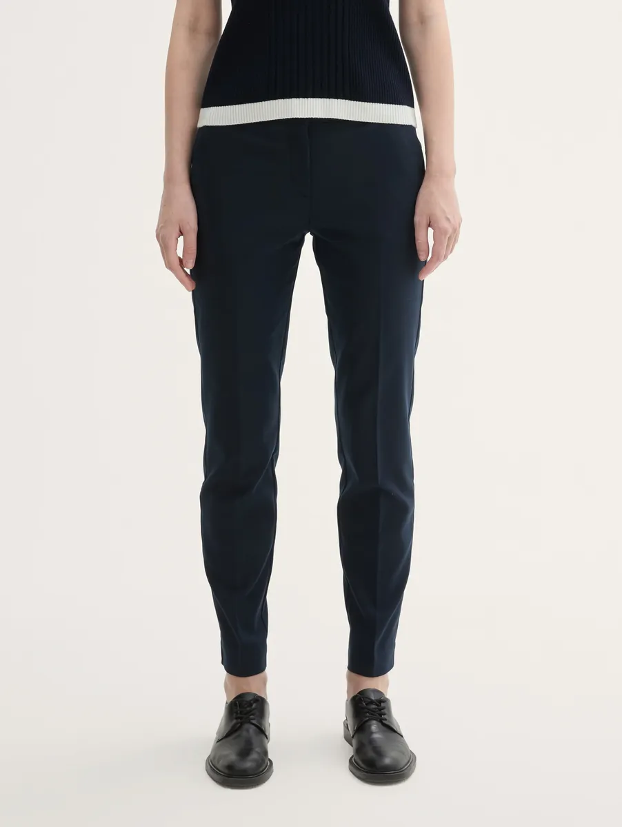 Брюки из ткани TOM TAILOR "MIA" в стиле чинос, синий
Брюки из ткани TOM TAILOR "MIA" в стиле чинос, синий