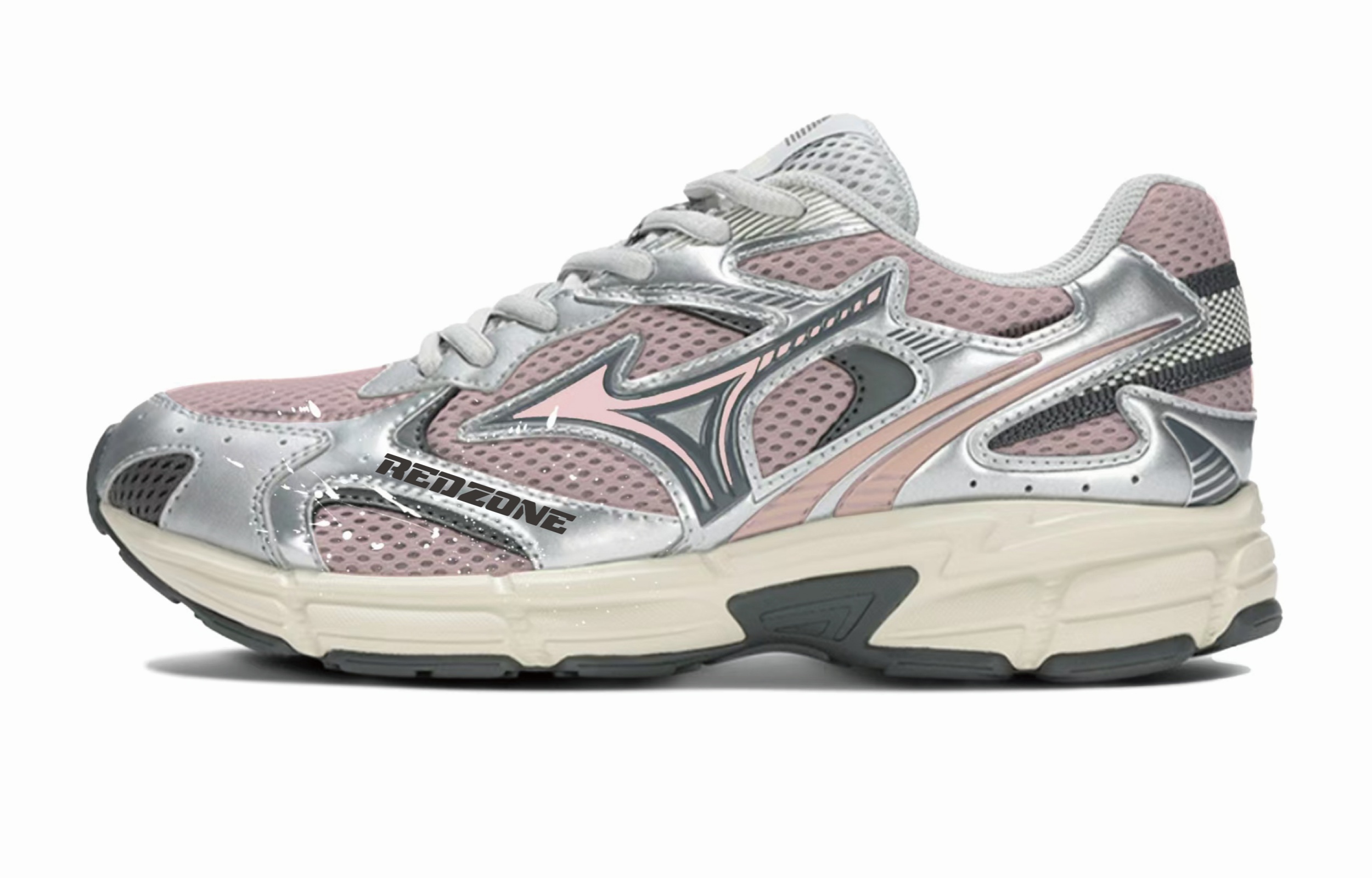 Mizuno Скоростные кроссовки 2K с амортизацией, устойчивые к истиранию, дышащие, низкие, унисекс Silver Pink
Mizuno Скоростные кроссовки 2K с амортизацией, устойчивые к истиранию, дышащие, низкие, унисекс Silver Pink