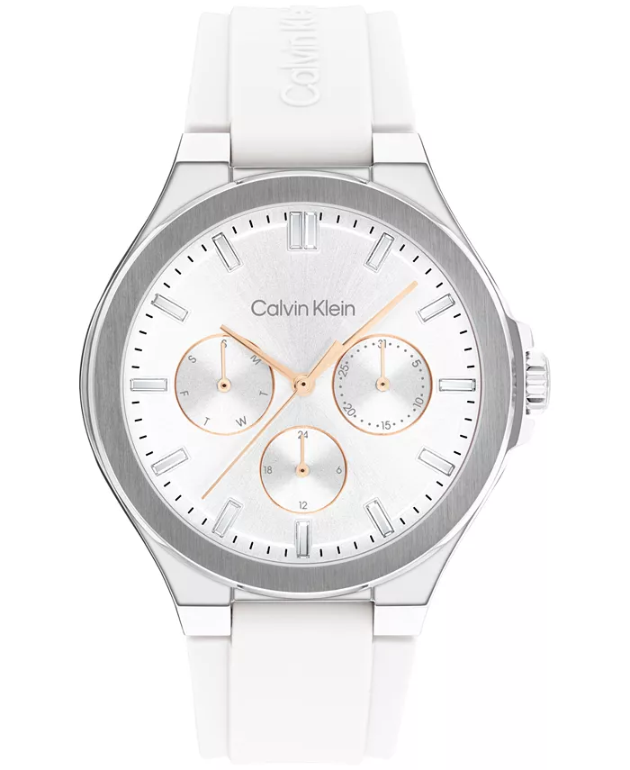 Женские часы с белым силиконовым ремешком Vibrancy, 38 мм Calvin Klein
Женские часы с белым силиконовым ремешком Vibrancy, 38 мм Calvin Klein