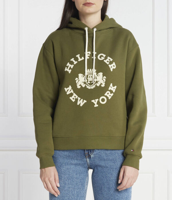 Толстовка Tommy Hilfiger Regular Fit, зеленый
Толстовка Tommy Hilfiger Regular Fit, зеленый