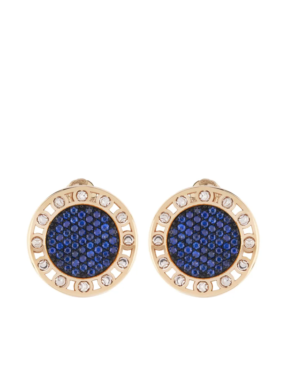 Серьги SenzaTempo из желтого золота с сапфирами и бриллиантами Officina Bernardi, золотой
Серьги SenzaTempo из желтого золота с сапфирами и бриллиантами Officina Bernardi, золотой