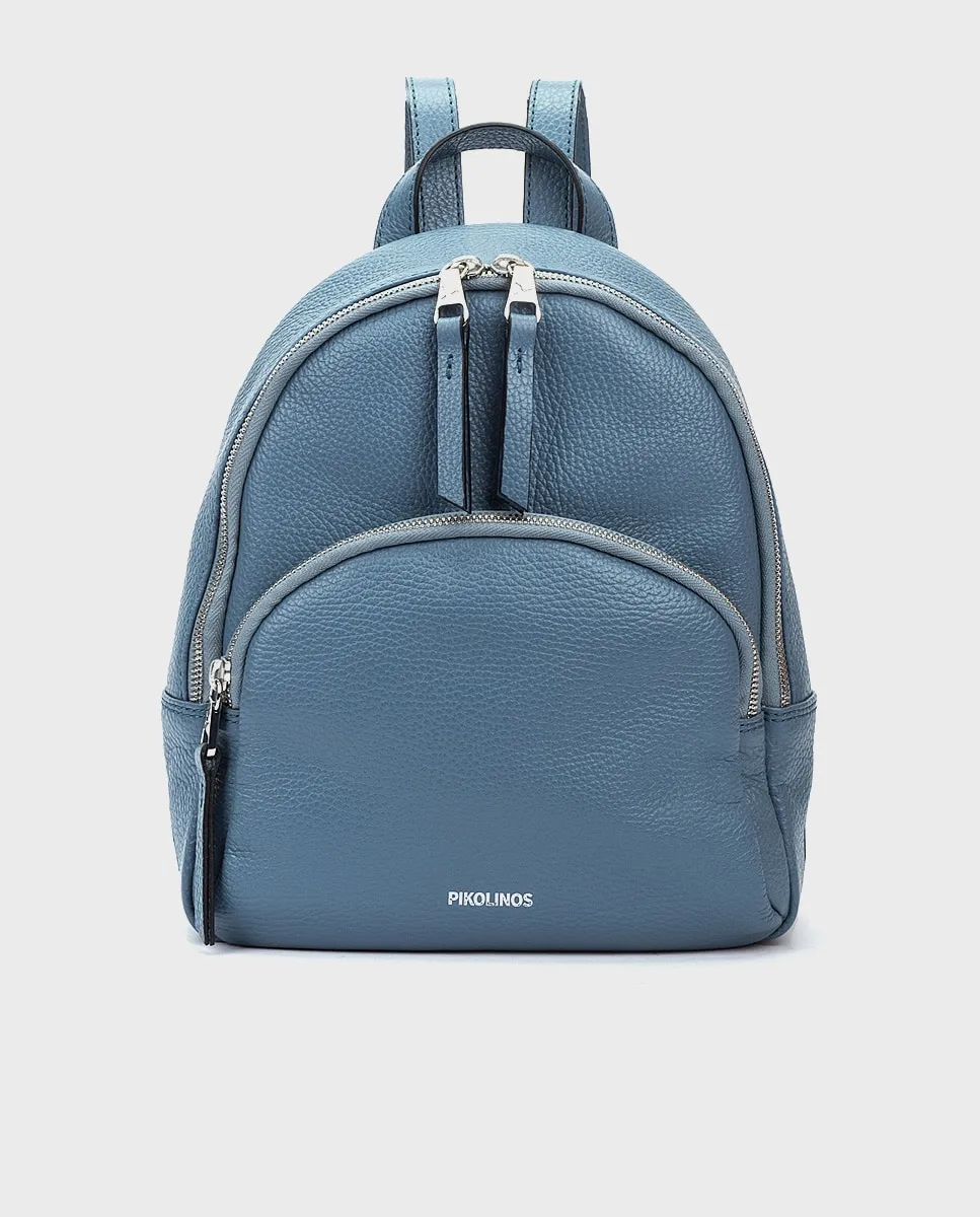 Женская кожаная сумка на молнии Pikolinos, светло-голубой
Женская кожаная сумка на молнии Pikolinos, светло-голубой