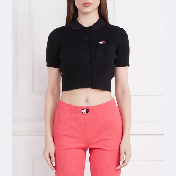 Укороченный свитер с пуговицами Tjw Tommy Hilfiger, черный
Укороченный свитер с пуговицами Tjw Tommy Hilfiger, черный