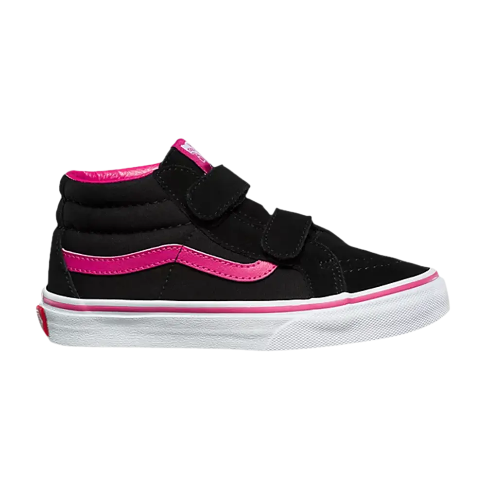 Кроссовки Sk8-Mid Reissue V Kids Vans, черный 
Кроссовки Sk8-Mid Reissue V Kids Vans, черный
