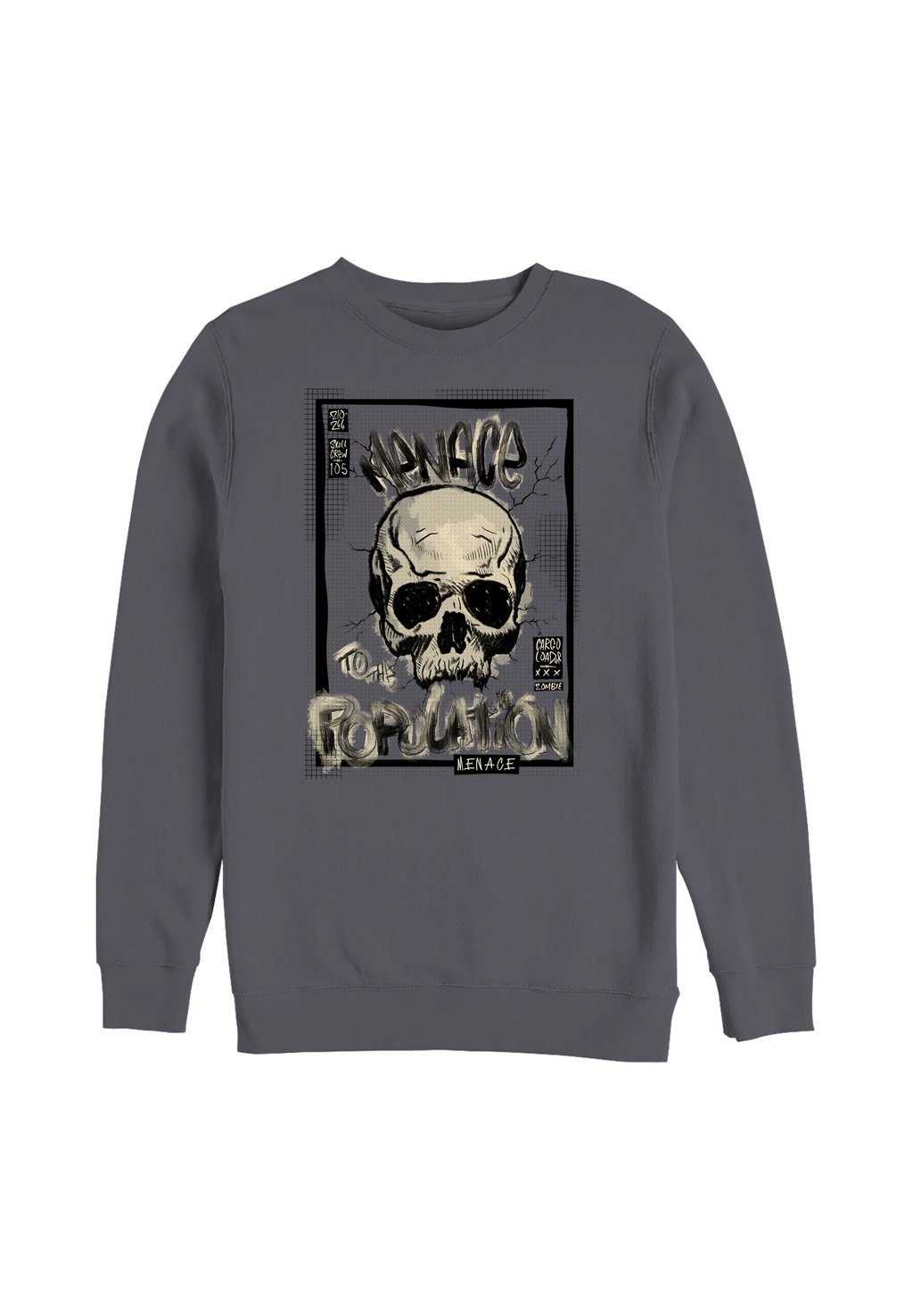 Толстовка MATT KEELING MENACE TO THE POPULATION Henry Tiger, темно-серый
Толстовка MATT KEELING MENACE TO THE POPULATION Henry Tiger, темно-серый