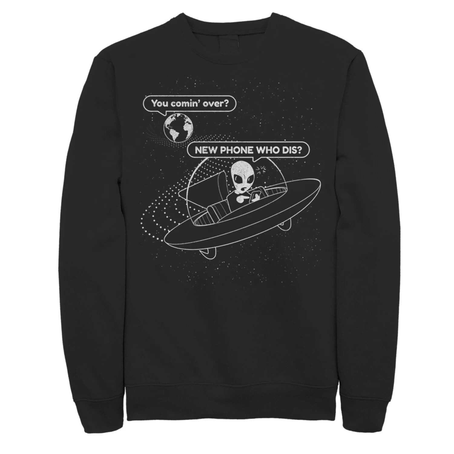 Новый мужской телефон Who Dis Флис с портретом инопланетянина и НЛО Licensed Character
Новый мужской телефон Who Dis Флис с портретом инопланетянина и НЛО Licensed Character